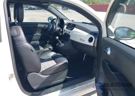 2012 Fiat 500 Sport from USA, damaged, VIN 3C3CFFBR3CT203602